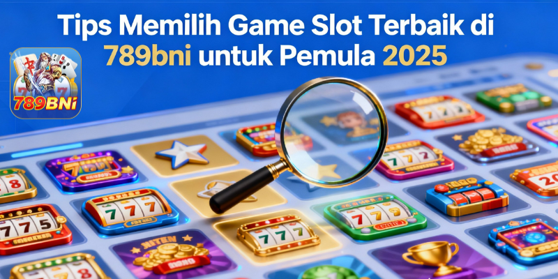 Tips Memilih Game Slot Terbaik di 789bni
